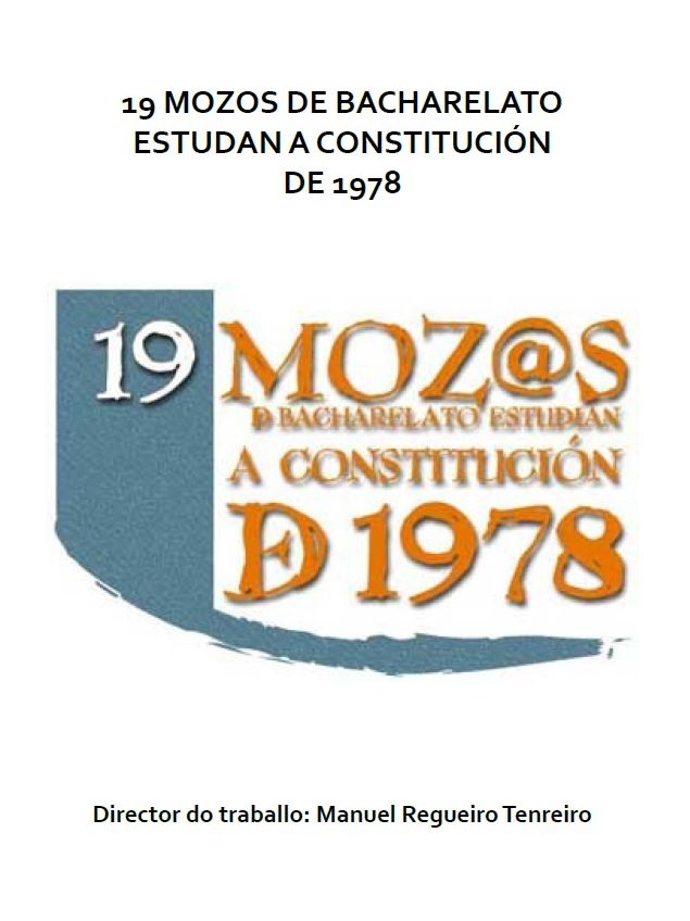 19 mozos de Bacharelato estudan a Constitución de 1978