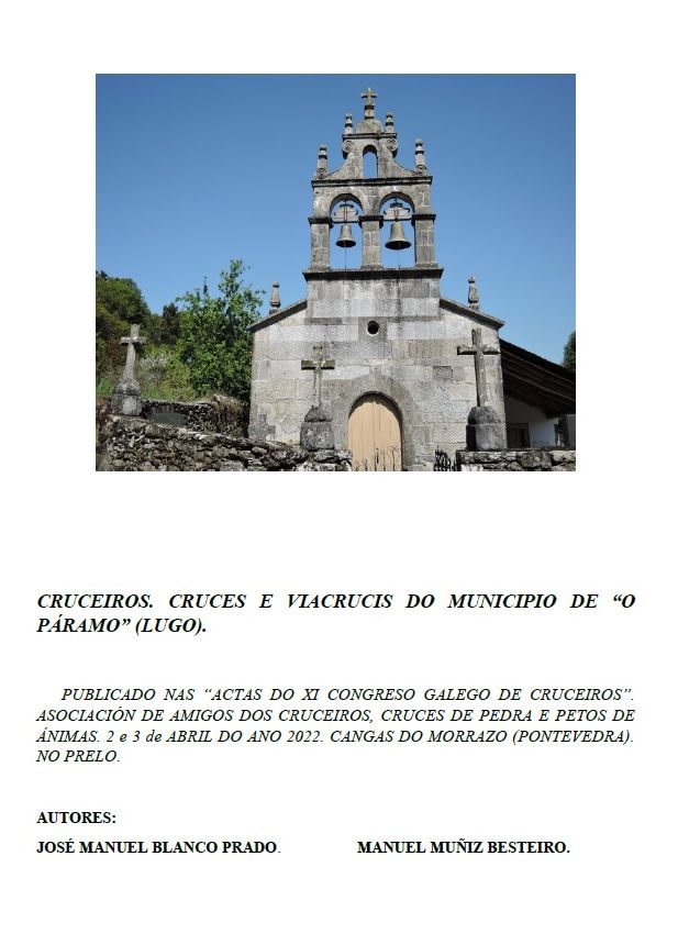 Cruceiros, Cruces e Viacrucis do Municipio de O Páramo (Lugo)
