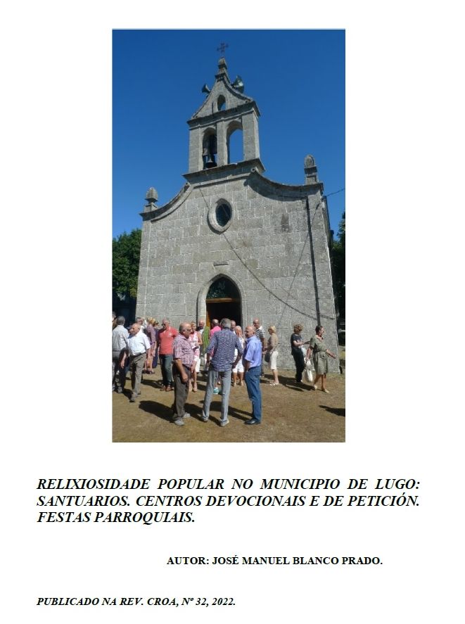 Relixiosidade popular no Concello de Lugo (José Manuel Blanco Prado)
