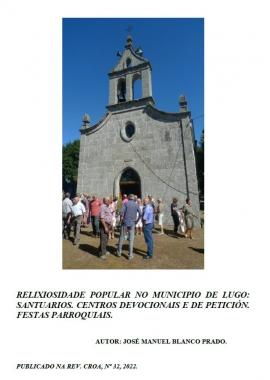 Relixiosidade popular no Concello de Lugo (José Manuel Blanco Prado)